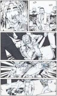 Rafael Ortiz Dan the Unharmable #1 Story Page 11 Original Art (Avatar Press, 2012). | Heritage
