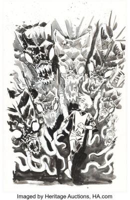 Michael Walsh X-Men: Worst X-Man Ever #3 Cover Original Art (Marvel, 2016). | Heritage