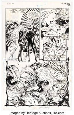 Andy Kubert, Matthew Ryan, and Mike Seller X-Men #37 Story Page 13 Original Art (Marvel, 1994). | Heritage