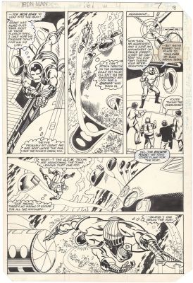 Luke McDonnell | Iron Man #161 p7 | Nostalgic Investments