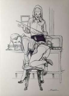 BDSM - S. Mazzotti - sketch originale - Loose page | Catawiki