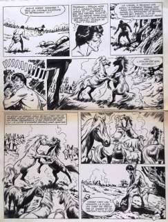 Tounga / Toenga - Originele Pagina (p.25) - Aidans - De Zwarte Hengst / L’Etalon Noir - (1968) | Catawiki