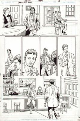 GLENN FABRY Original Art, GREATEST HITS #1 page 19,2008,11"x17", Publis | eBay US