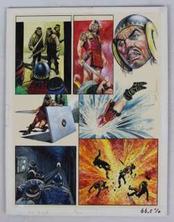 Lawrence, Don - Originele pagina in kleur (p.28) Storm 1 - De diepe wereld - (1977) | Catawiki