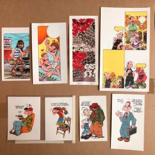 Ben Radis - 8x Dessin original couleur | Catawiki