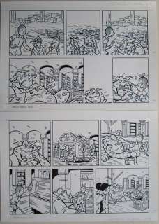 Suske en Wiske - Originele Pagina (p.12) - Juffertje Janboel - 35 x 49 cm. - (2009) | Catawiki