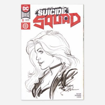 Neal Adams | Lot 352 - Suicide Squad #1 ’Black Canary’ Original Art Illustration (DC Comics, 2020) | Landry Pop Auctions