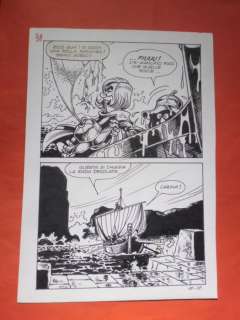 Magnus, Compagnia della Forca n° 18 - Tavola Originale con lettering - Loose page - (1977) | Catawiki