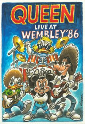 Disney’s Queen – Live at Wembley ’86 | Corner4art