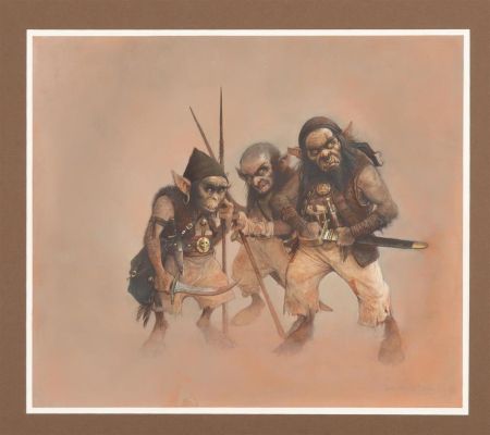 Lot 1011 - MONGE, JEAN-BAPTISTE (B. 1971). THREE TROLLS | Zwiggelaar Auctions