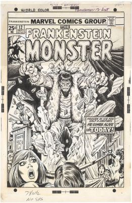 Ron Wilson | Frankenstein #12 Cover | Nostalgic Investments