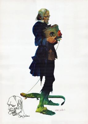 Creepy – Original Vintage Poster with Remark Drawing (1973) | Corner4art