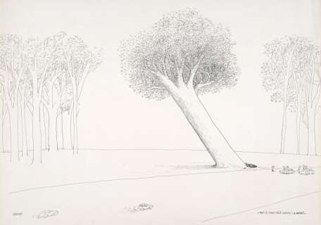 Jean-Jacques Sempé Né En 1932 Il Était Déjã  Comme Ã‡A Avant! Encre de Chine Sur Papier Pour Une Version Du Dessin Publié En 19... | Il était déjÃ  comme ça avant! | Artcurial