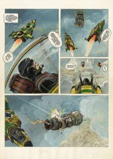 *Enki Bilal Né En 1951 La Trilogie Nikopol - Tome 1 La Foire Aux Immortels Encre de Chine, Gouache Et Crayon Pour La Planch... - Lot 16 - La Trilogie Nikopol - tome 1