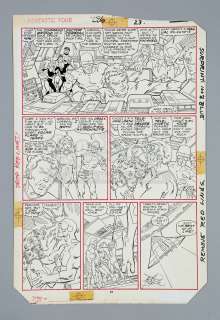FANTASTIC FOUR #286 (1986) - John Byrne and Terry Austin Hand-Drawn Page 23 Artwork | Propstore