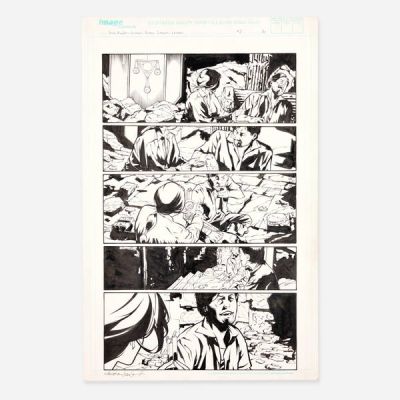 Drew Johnson And Jay Leisten | Lot 370 - Tomb Raider: Journeys #2 Story Page 16 (Image Comics, 2002) | Landry Pop Auctions