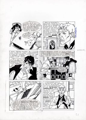 Piero Dall‘Agnol - Dylan Dog n.45 Goblin p.31