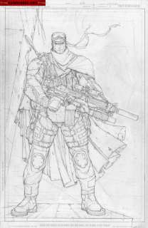 Stephen Platt - Covers / Pinups Issue Deathblow 1 Page Cover