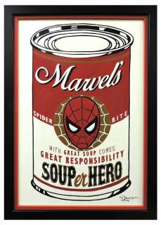 SOUPer Hero - Spider-Man Original Painting by Tim Rogerson | Diamond Galleries