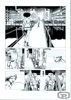 Olivier Vatine | Niourk Volume 3, Page 41 - Original Art by Olivier Vatine | Pulp’s Art