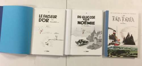 Spirou et Fantasio - T20+T21 +T23 + 2 x Dédicace - 3xTT - Hardcover - First edition - (2016/2019) | Catawiki