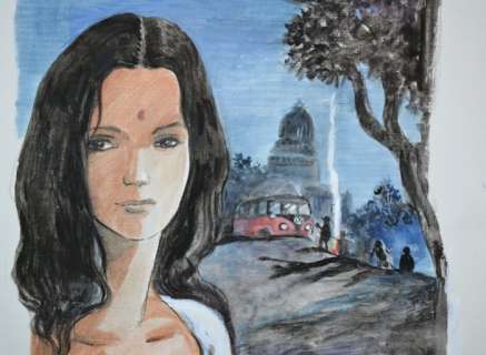 India Dreams T3 - Projet de couverture - A l’ombre des bougainvillées | Catawiki