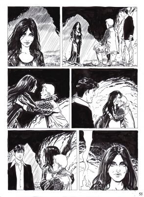 Bruno Brindisi | Dampyr n.209 L’Indagatore dell’incubo p.58 | Tavole Originali