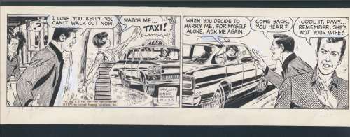 Wayne Boring | Wayne Boring - Davy Jones Gets Left At the Altar Issue Davy Jones Page 8-25-70 | Koch Comic Art