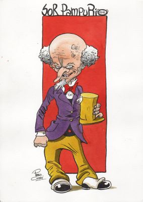Paolo Cossi | Sor Pampurio | Tavole Originali