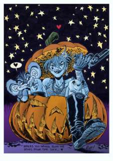 Rufus Dayglo - Tank girl - limited edition giclï¿½e print  - rufus dayglo art - hewlett / gorillaz