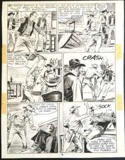 Tex n. 107 - Erio NicolÃ² - tavola originale - Loose page | Catawiki