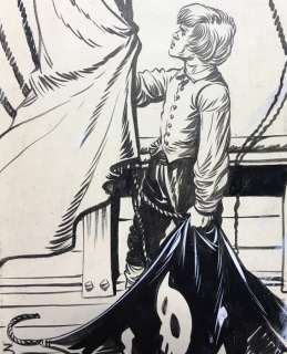 Kresse, Hans G. - Originele illustratie - ’Schateiland’ - Gepubliceerd in Donald Duck weekblad - (1953) | Catawiki