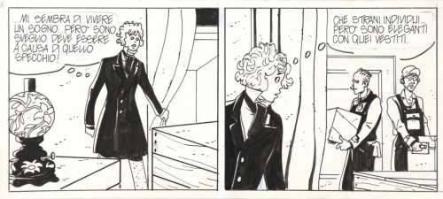 Pratt Hugo | "George & Arabella", 1986 | Urania Casa d’Aste