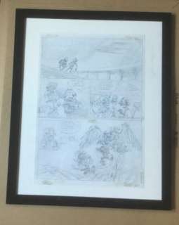 Spirou et Fantasio T54 - Planche originale (p.34) - crayonnée - Le Groom de Sniper Alley - (2014) | Catawiki