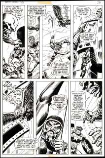 Sal Buscema And John Romita | Captain America #148 art | ArchAngels