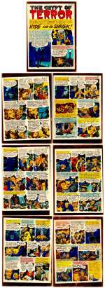 Jack Davis | Davis - "HYDE AND GO SHRIEK!", HAUNT OF FEAR #20, Jul-Aug 1953 NO RESERVE | Russ Cochran