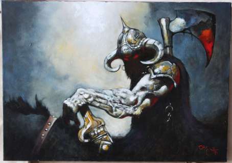 Steve Otis | Otis - Dark Menace 2015 NO RESERVE | Russ Cochran