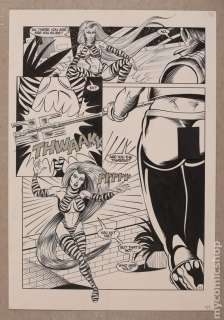 Original Art for Tigress (1992 Hero Comics) Issue 6, Page 11 by Daniel Lauer, Craig A. Stormon, and Jean Simek | mycomicshop.com