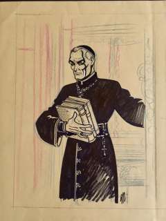 Magnus | Magnus - original sketch "Il Conte Notte" - Page volante | Catawiki