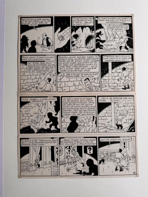 Bob de Moor, Oncle Zigomar, Snoe et Snolleke « le doigt bleu », 1953 | Comic Art Masters