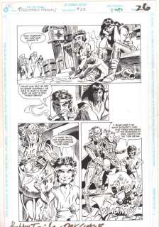 Chas Truog, Dave Simons - Forgotten Realms Comic Book #23 P.22 - 1991 Signed
