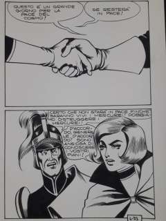 Magnus | Gesebel n. 4 - Magnus - tavola originale "La Notte dei Pipistrelli" - Page volante - Exemplaire unique - (1966) | Catawiki