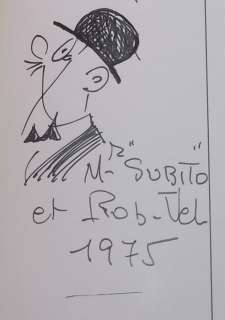 Rob-Vel / Davine | Journal Spirou (Deligne) T2 - La seconde guerre mondiale et toujours...Spirou + Dédicace Rob-Vel - Broché - EO - (1975) | Catawiki