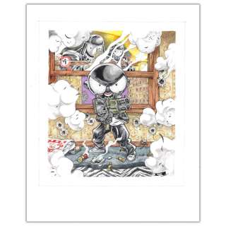 RUN – Mutafukaz - Illustration originale pack Blu-Ray