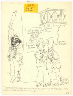 Gahan Wilson | Wilson - Full Page Cartoon | Russ Cochran