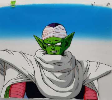Akira Toriyana | Dragon Ball Z - Dragon Ball Z Piccolo animation cel with douga drawing - Exemplaire unique | Catawiki
