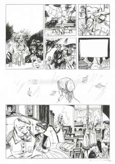 Loïc Godart - Planche originale - Le joueur