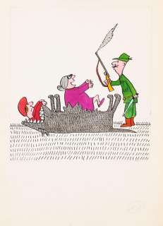 Bohdan Butenko (1931 - 2019) | Bohdan Butenko | "Czerwony Kapturek" - ilustracja | Desa Unicum