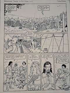 Venanzi, Marco | Venanzi, Marco - Planche originale - Masquerouge T8 - Les Mauvais sentiments - (1997) | Catawiki