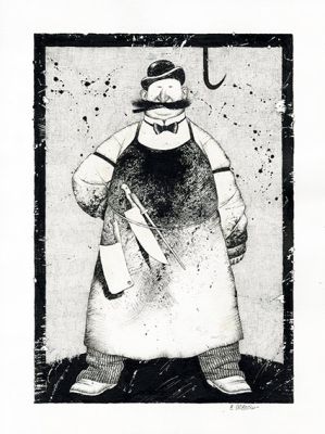 Enrique Breccia | “La fattoria degli animali” – illustrazione 2 | Cart Gallery